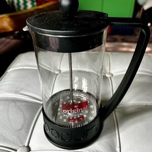 Bodum Black French Press never used NEW